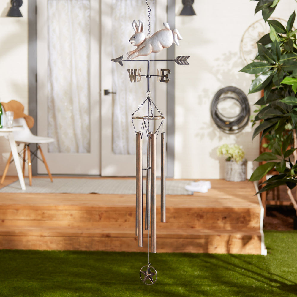 Weathervane Wind Chime - Rabbit