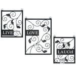 Live Laugh Love Candle Sconce Set