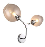 2-Globe Bubble Wall Lamp.