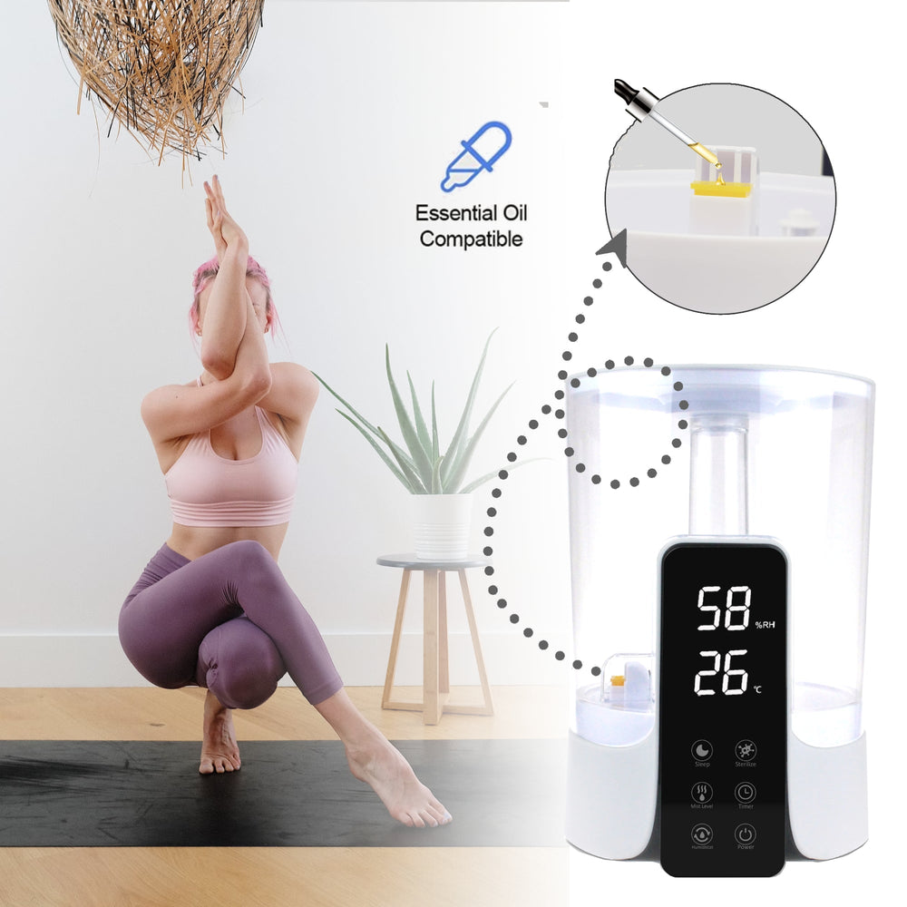 1.5 Gallon Ultrasonic Humidifiers with UV Sterilizer