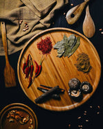 Bamboo Round Plate 5" | For Appetizers