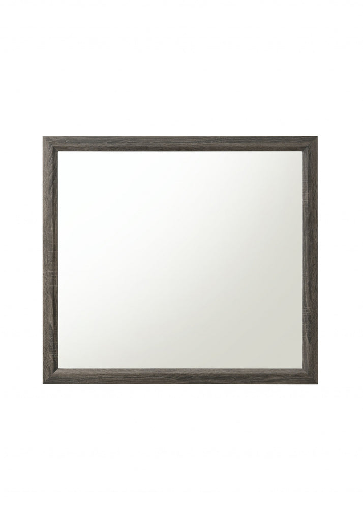 35" Rectangle Wall Mounted Accent Mirror
