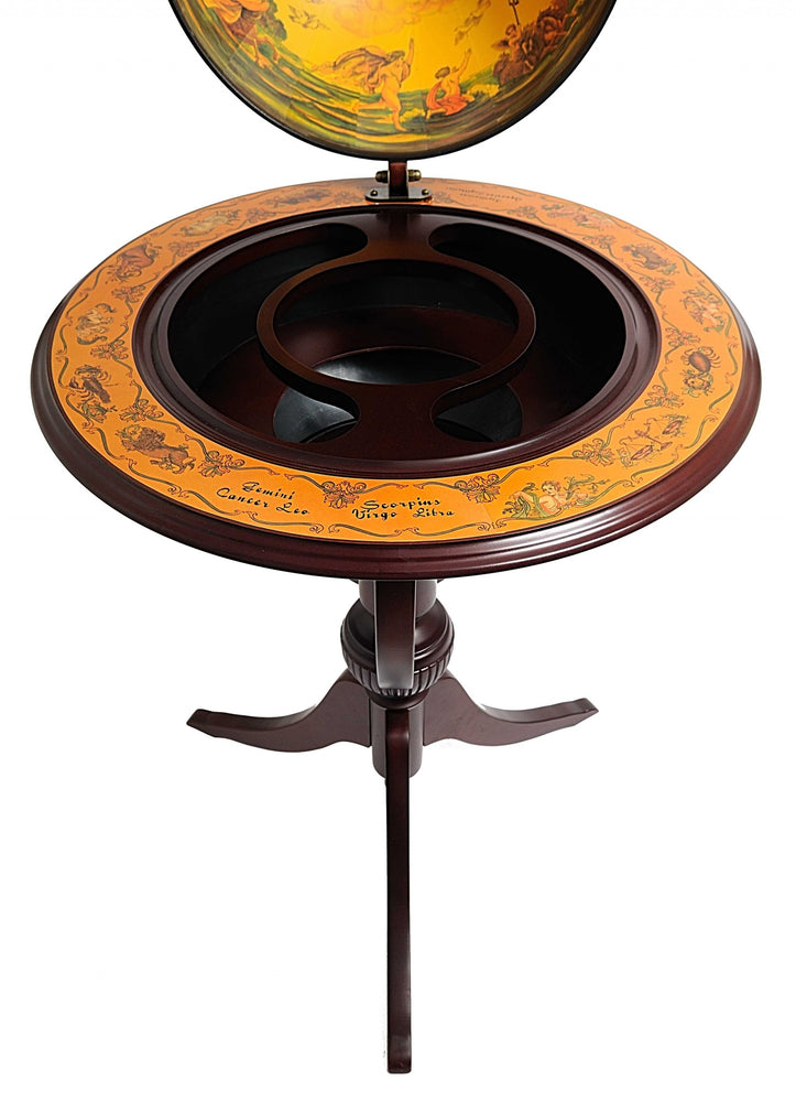 26" x 26" x 45" Globe Bar  3 Legs