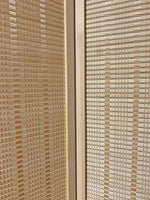 Natural Color Bamboo 3 Panel Room Divider Screen