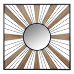 Sunray Themed Wall Mirror