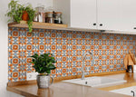 7" X 7" Queen Mosaic Removable  Peel and Stick Tiles