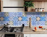4" X 4" Dianna Mutli Mosaic Peel And Stick Tiles