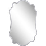 Scalloped Concave Glass Mirror