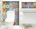 8" X 8" Josephina Mutli Mosaic Peel and Stick Tiles