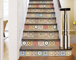 7" x 7" Snickerdoodle Mosaic Pop Peel and Stick Removable Tiles