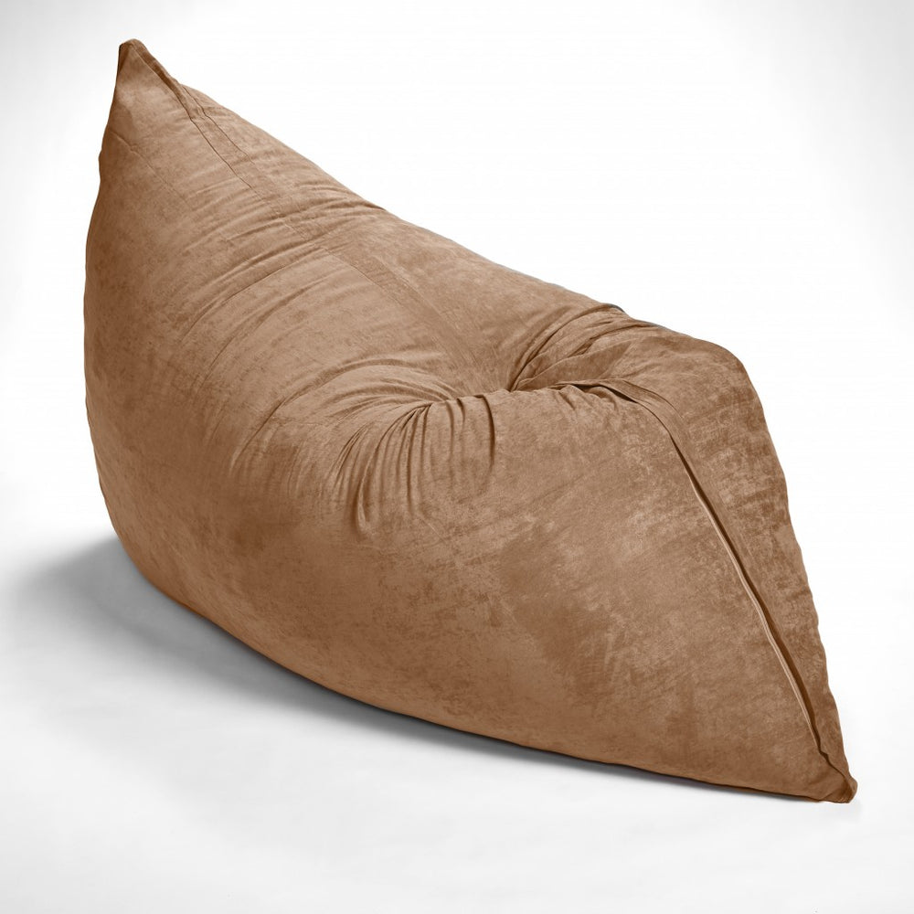 73" x 52" Khaki Sofa Sack Bean Bag Lounger