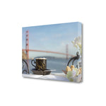 Café Mug Golden Gate Bridge 2 Giclee Wrap Canvas Wall Art