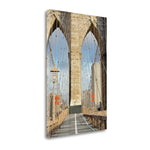 26" Quality Photograph of Brooklyn Bridge Gallery Wrap Canvas Wall Art