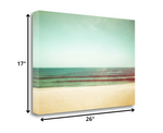 26"  Serene Bridge on a Lake Giclee Wrap Canvas Wall Art