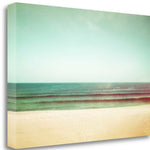 26"  Serene Bridge on a Lake Giclee Wrap Canvas Wall Art