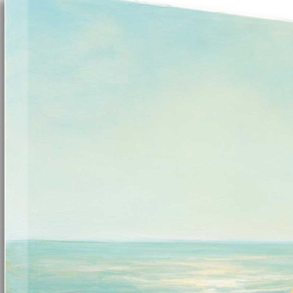 20" Beach Chairs on the Sand Giclee Canvas Wall Art