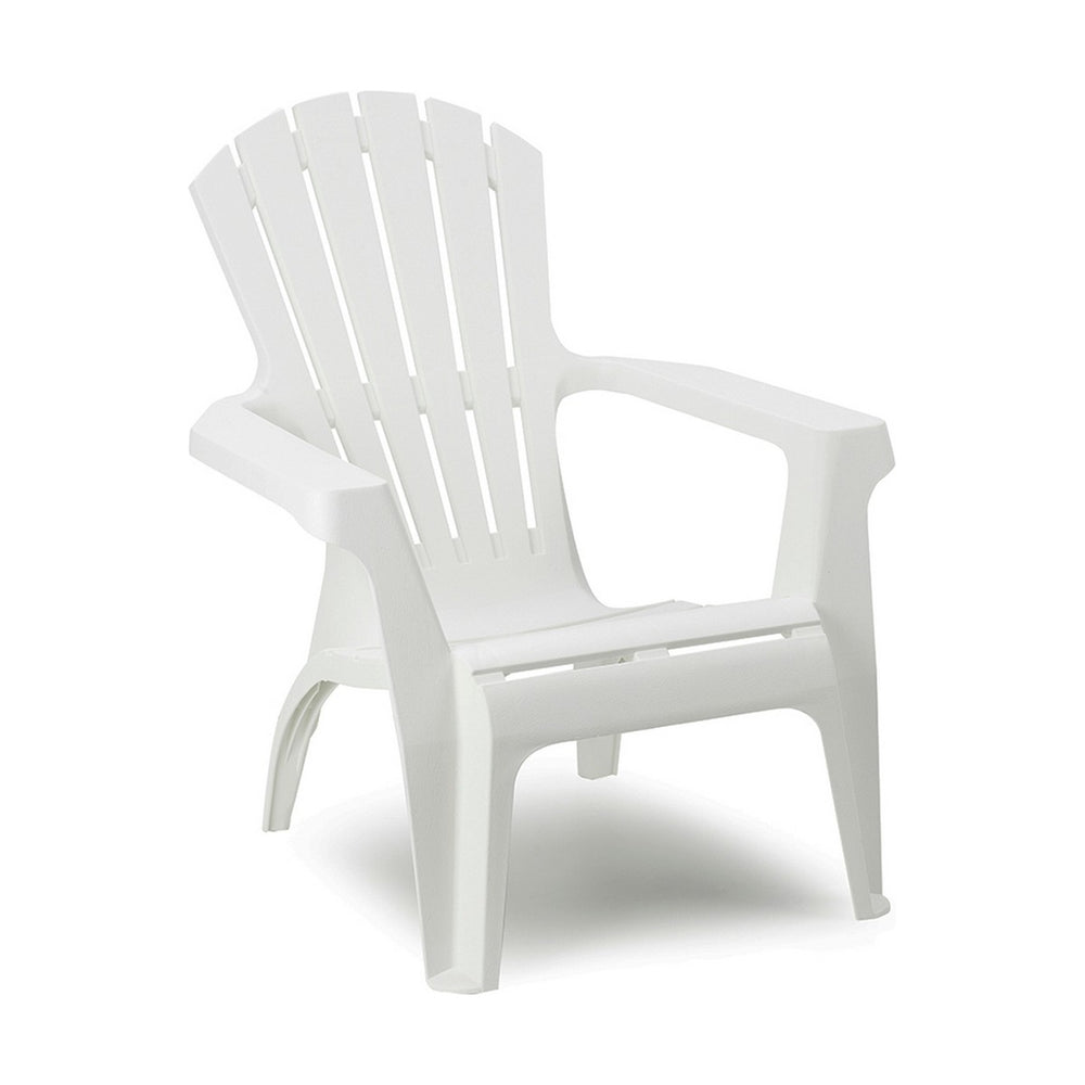 Garden chair IPAE Progarden Dolomiti White polypropylene (75 x 86 x 86 cm)