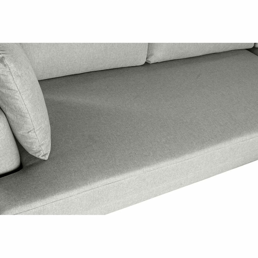 Chaise Lounge Sofa DKD Home Décor Grey Polyester Metal