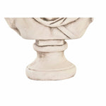 Decorative Garden Figure DKD Home Decor White Greek Bust Magnesium (2 Units) (26 x 16 x 36 cm)