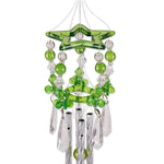 Green Acrylic Hummingbird Windchimes