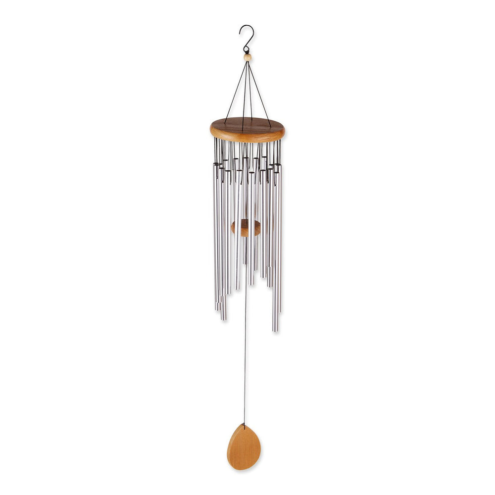 Classic Aluminum Waterfall Wind Chimes - 28 inches