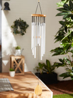 Classic Aluminum Waterfall Wind Chimes - 28 inches