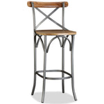 Bar Stool Solid Mango Wood.