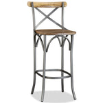 Bar Stool Solid Mango Wood.