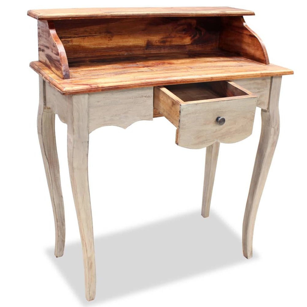 Writing Desk Solid Reclaimed Wood 31.5"x15.7"x36.2".