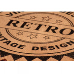 2/4x Bar Stools Genuine Leather Canvas Bistro Pub Dining Chair Seating.
