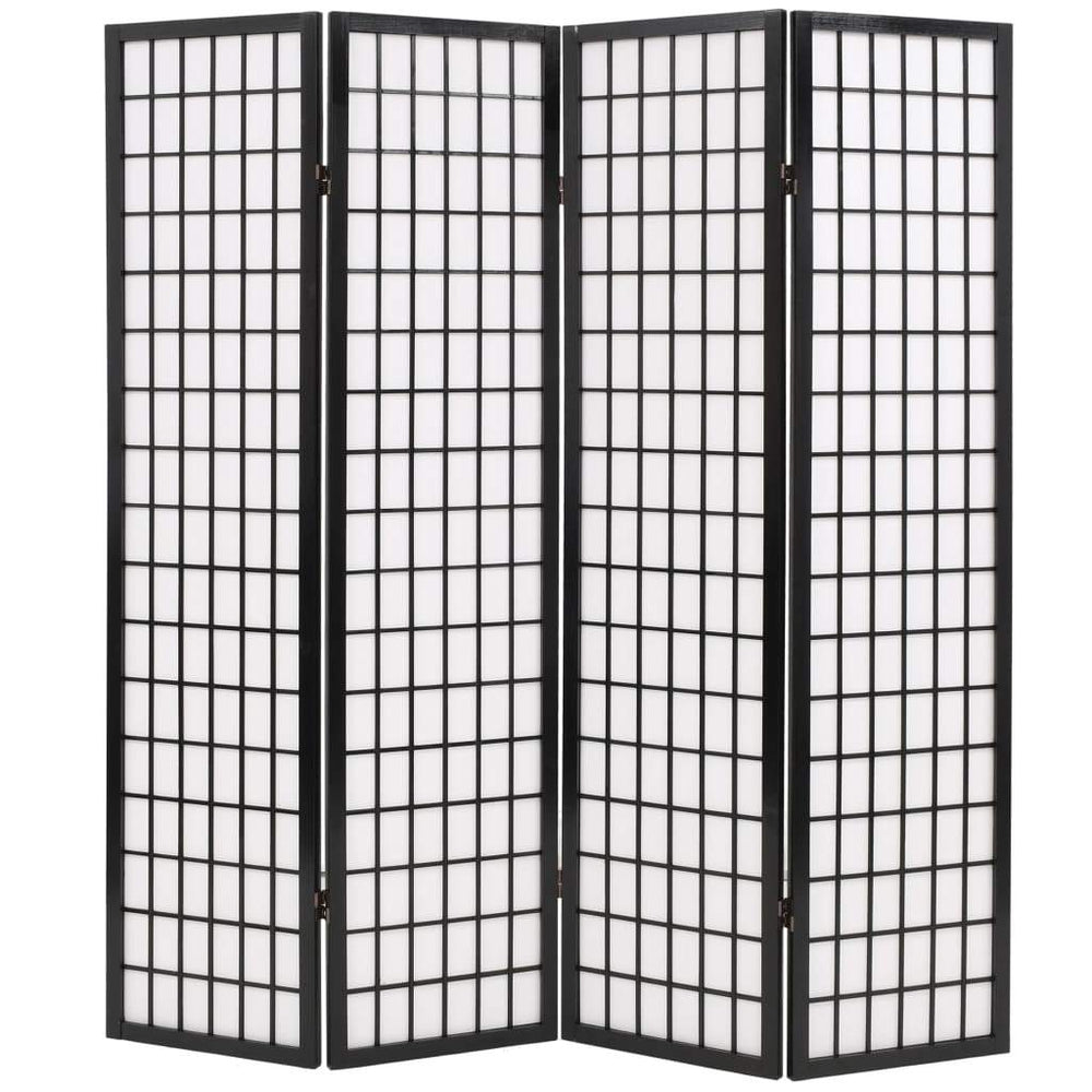 vidaXL Folding Room Divider Japanese Style Screen 3/4/5/6-Panel Multi Colors