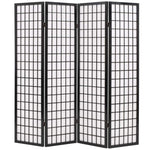 vidaXL Folding Room Divider Japanese Style Screen 3/4/5/6-Panel Multi Colors