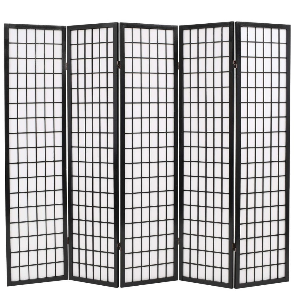 vidaXL Folding Room Divider Japanese Style Screen 3/4/5/6-Panel Multi Colors