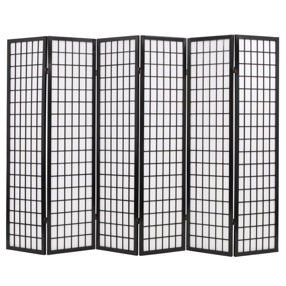 vidaXL Folding Room Divider Japanese Style Screen 3/4/5/6-Panel Multi Colors