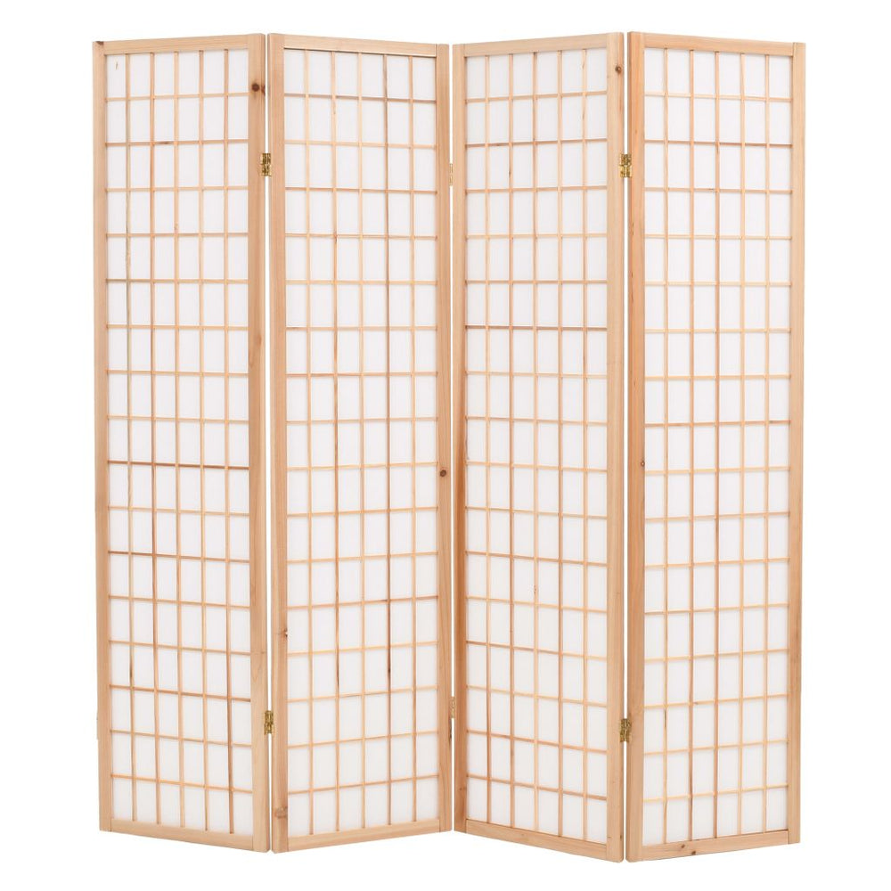 vidaXL Folding Room Divider Japanese Style Screen 3/4/5/6-Panel Multi Colors