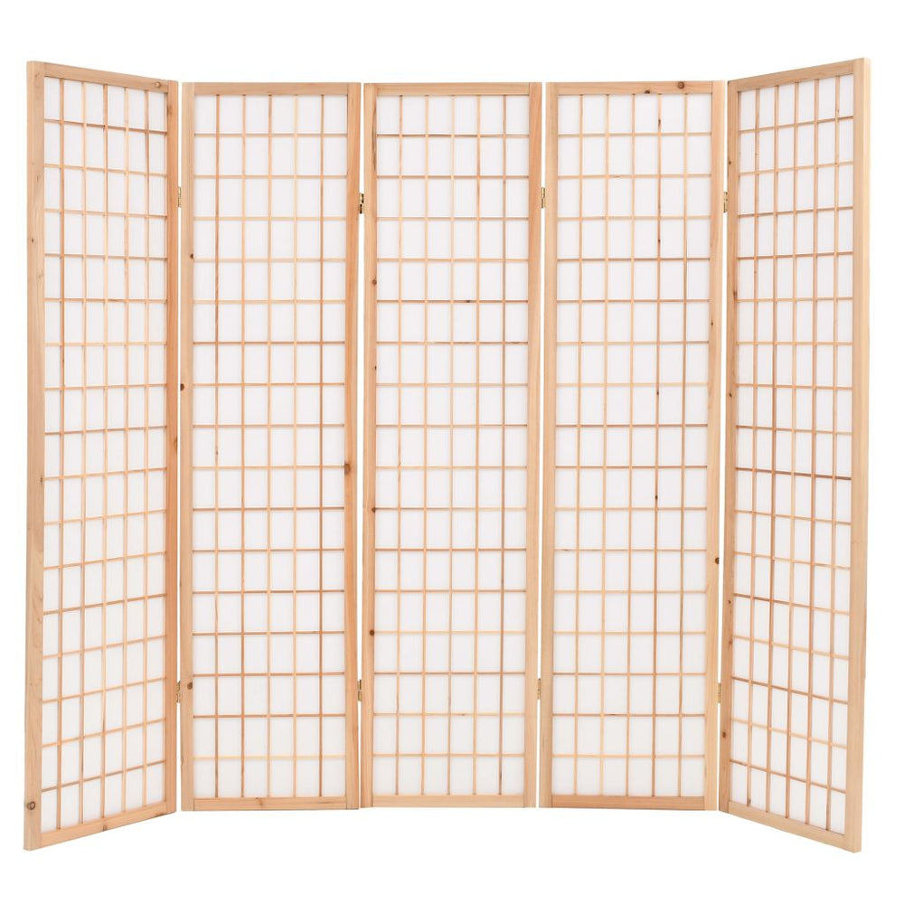 vidaXL Folding Room Divider Japanese Style Screen 3/4/5/6-Panel Multi Colors
