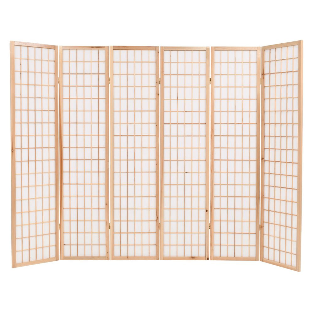 vidaXL Folding Room Divider Japanese Style Screen 3/4/5/6-Panel Multi Colors