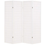vidaXL Folding Room Divider Japanese Style Screen 3/4/5/6-Panel Multi Colors