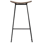 2/4x Bar Chairs Reclaimed Teak Dining Dinner Room Kitchen Seating Stool.