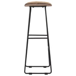 2/4x Bar Chairs Reclaimed Teak Dining Dinner Room Kitchen Seating Stool.