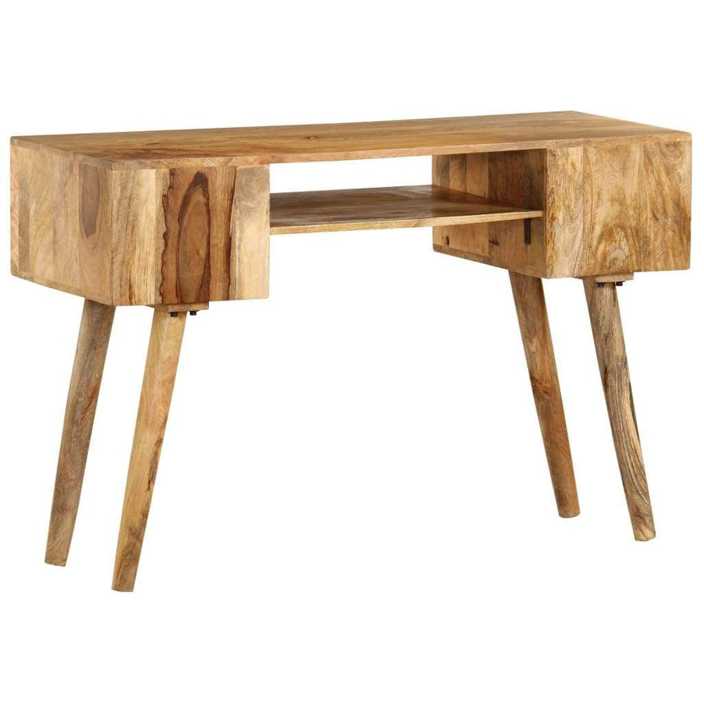 Writing Desk Solid Mango Wood 45.3"x18.5"x30".