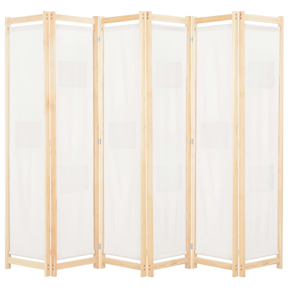 vidaXL 3/4/5/6-Panel Room Divider Wooden Frame Privacy Screen Multi Colors