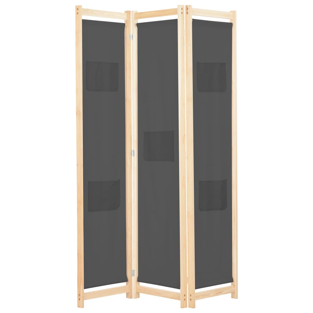 vidaXL 3/4/5/6-Panel Room Divider Wooden Frame Privacy Screen Multi Colors