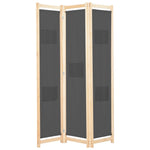 vidaXL 3/4/5/6-Panel Room Divider Wooden Frame Privacy Screen Multi Colors
