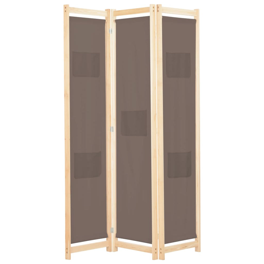 vidaXL 3/4/5/6-Panel Room Divider Wooden Frame Privacy Screen Multi Colors
