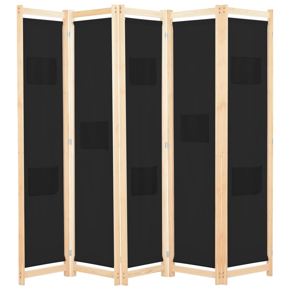 vidaXL 3/4/5/6-Panel Room Divider Wooden Frame Privacy Screen Multi Colors