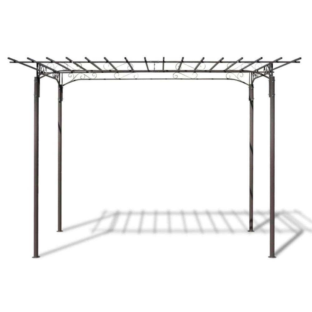vidaXL Garden Arbor Rose Arch Steel