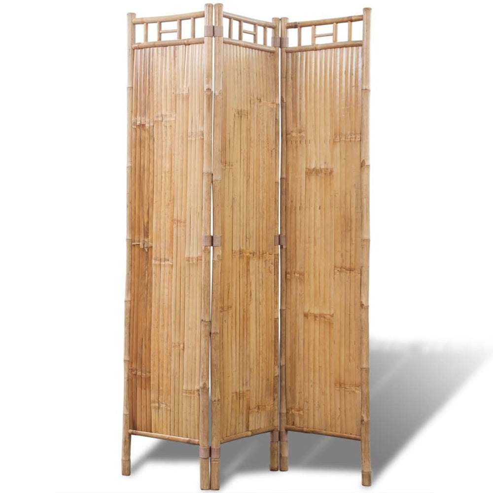 vidaXL 3/4/5-Panel Room Divider Bamboo Foldable Privacy Folding Partition