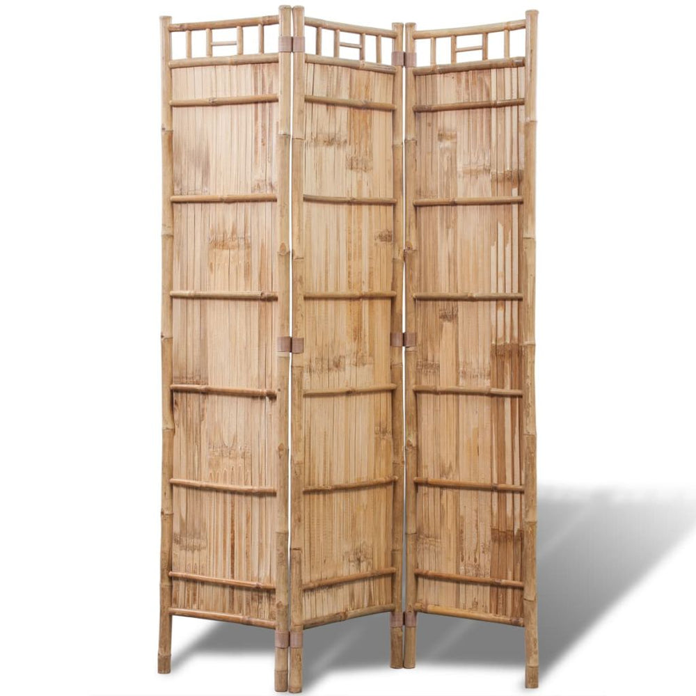vidaXL 3/4/5-Panel Room Divider Bamboo Foldable Privacy Folding Partition