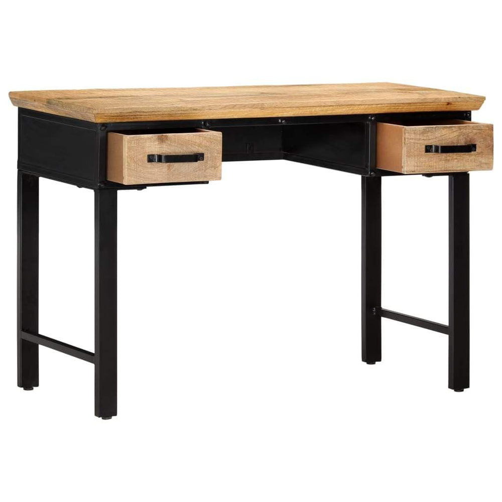 Writing Table 43.3"x19.6"x29.9" Solid Mango Wood.
